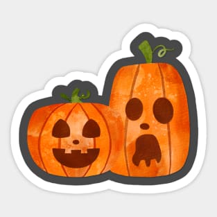 Spooky Pumpkins Sticker